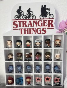 Stranger Things Rack Sammelregal Funko Pop Kinder Joy Fanart ABS PETG PLA 3D Druck
