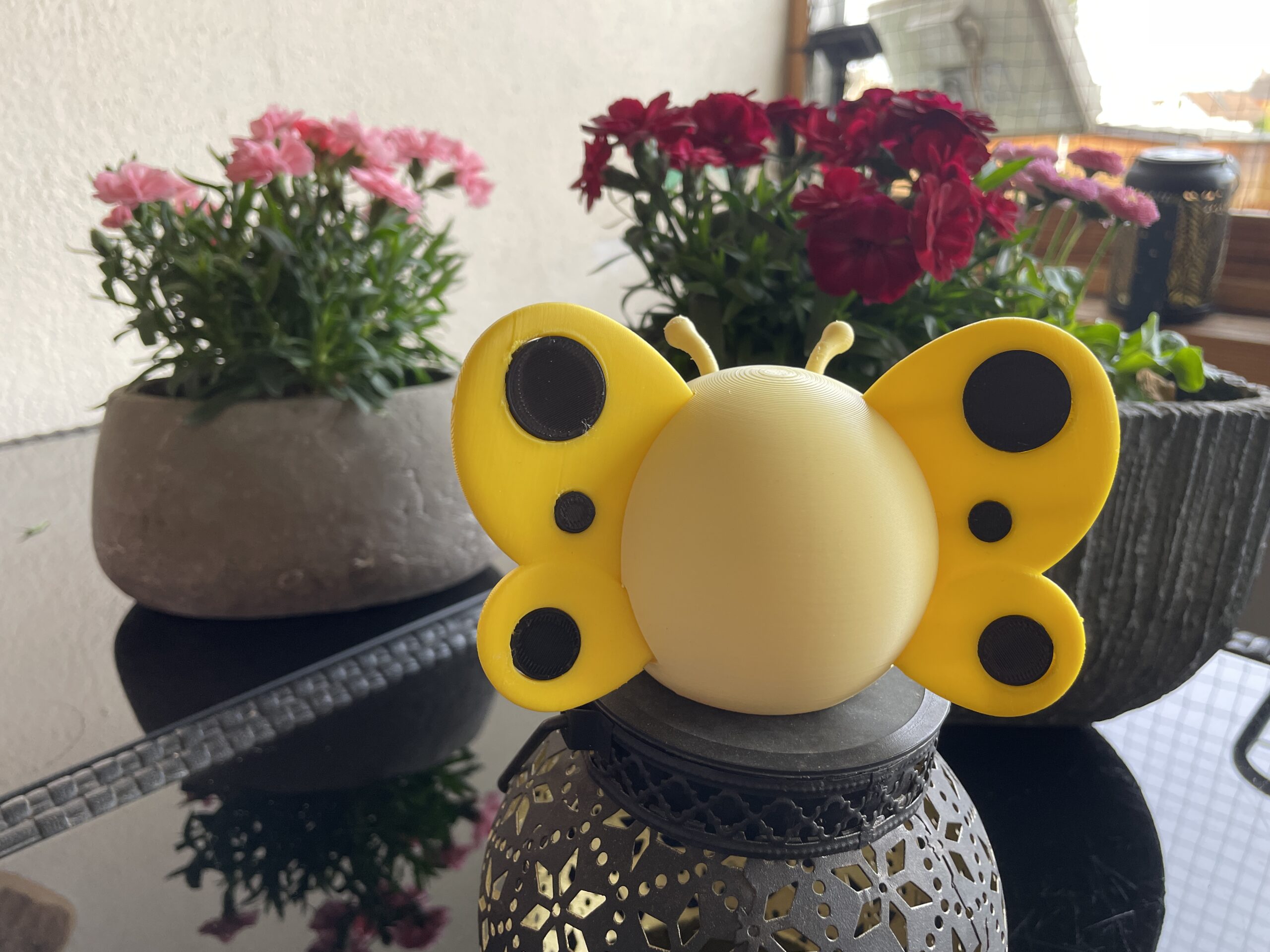 3D-Druck PLA Schmetterling Butterfly Gartendeko Sommerdekoration Summer Decoration FDM