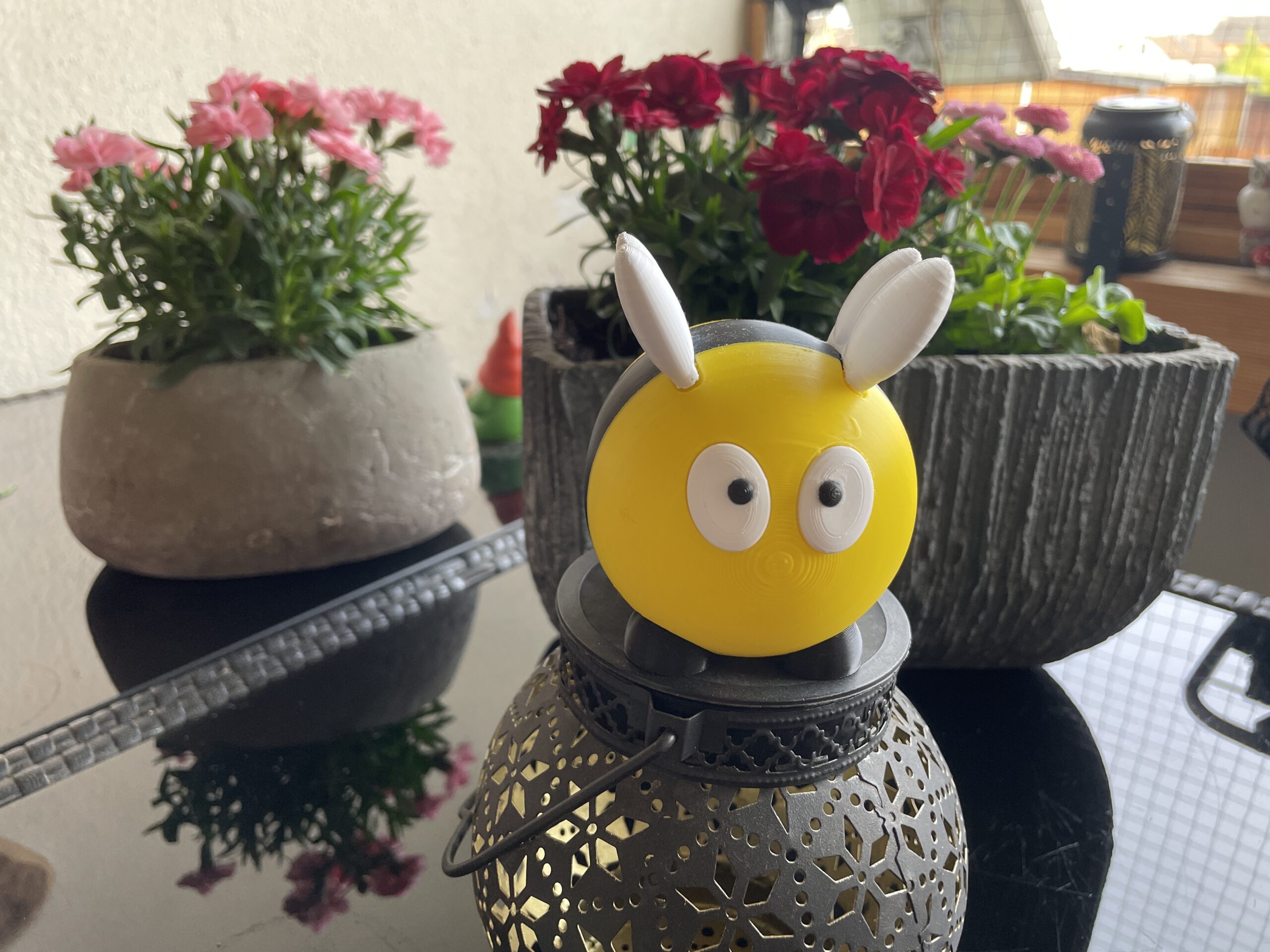 3D-Druck PLA Biene Gartendeko Sommerdekoration