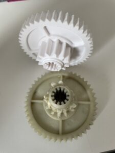 Zahnrad technische Bauteile Rekonstruktion Reverse Engineering Spare parts Ersatzteile ABS PETG PLA 3D Druck
