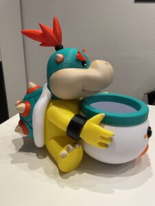 Bowser Jr Popcorneimer Popcorn bucket Fanart ABS PETG PLA 3D Druck